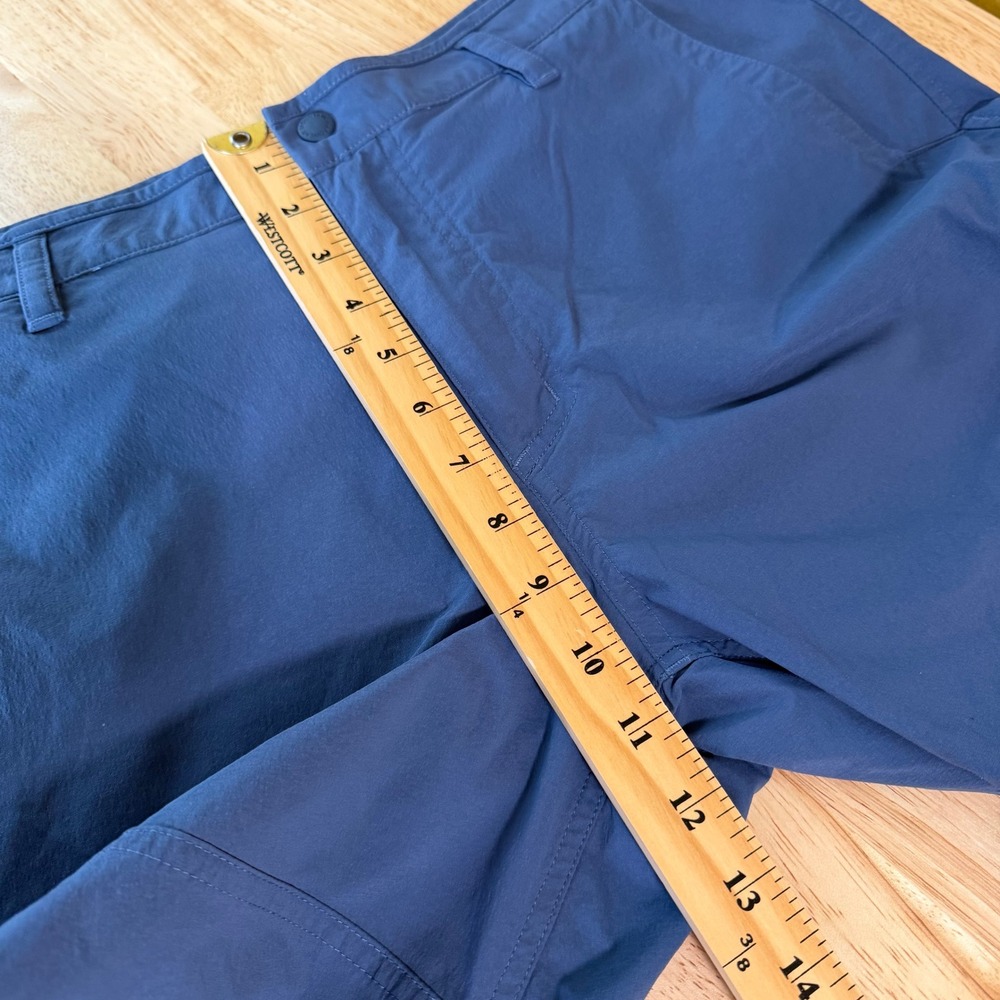 Mountain Hardwear Basin Trek Pants Mens 33 Blue Hiking Nylon Stretch OM9741 - Picture 9 of 11